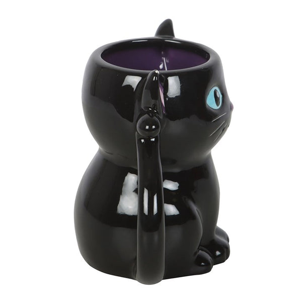 Cute & Creepy Black cat Mug