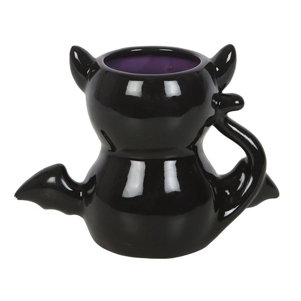 Cute & Creepy Bat Cat Mug