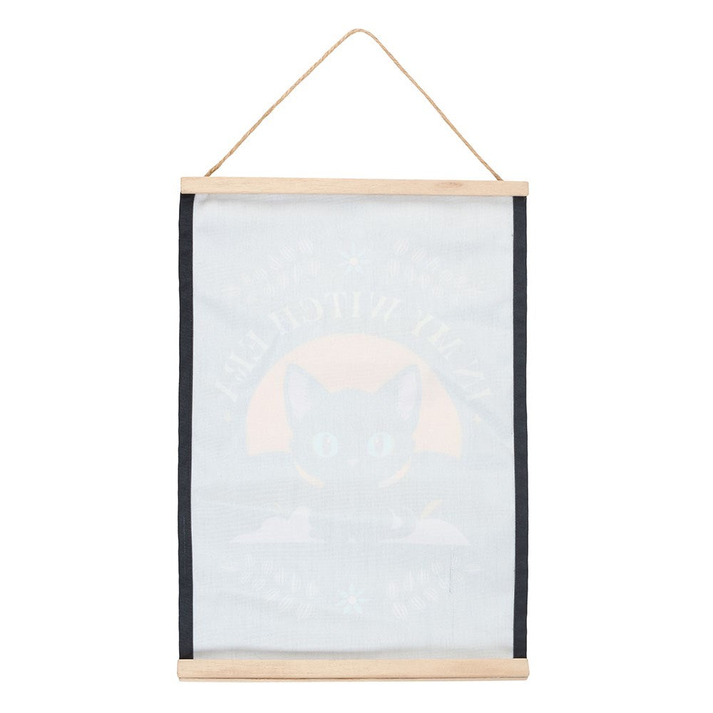 In My Witch Era Bat Cat Wall Hanging