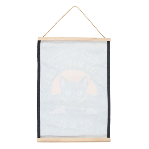In My Witch Era Bat Cat Wall Hanging