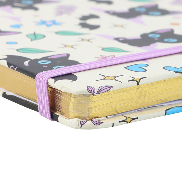 Cute and Creepy A5 Notebook with Amethyst Pen