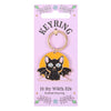 In My Witch Era Bat Cat And Moon Enamel Keyring