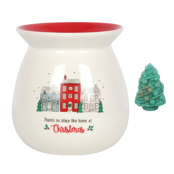 No Place Like Home Ceramic Wax Melt Burner Gift Se