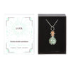 Aventurine Chip Potion Bottle Necklace