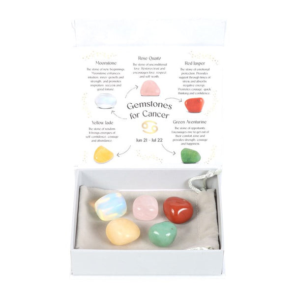 Zodiac Crystal Tumblestone Set