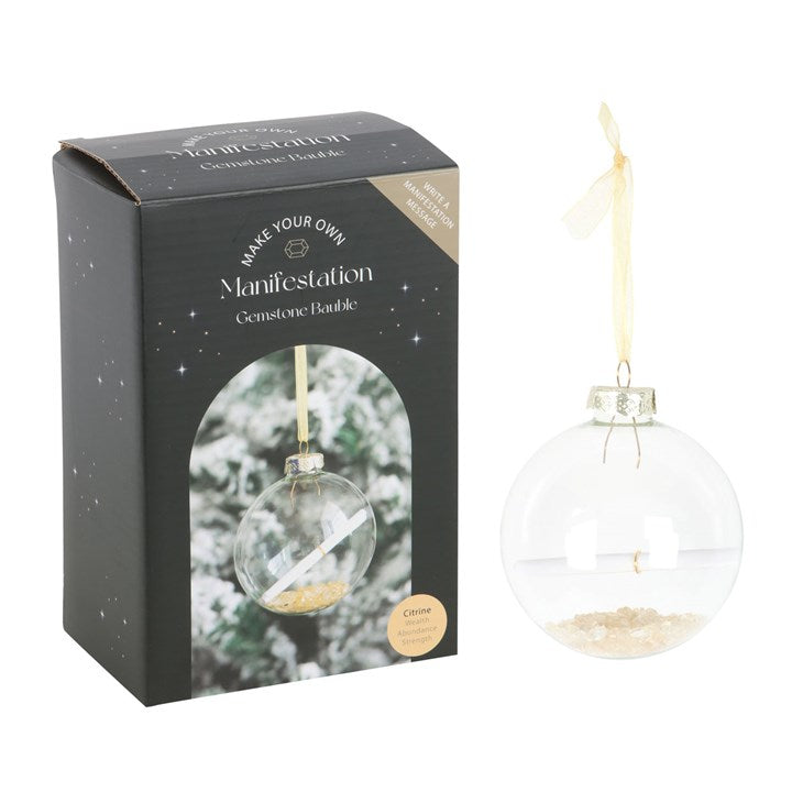 Citrine Manifestatiion Bauble Kit