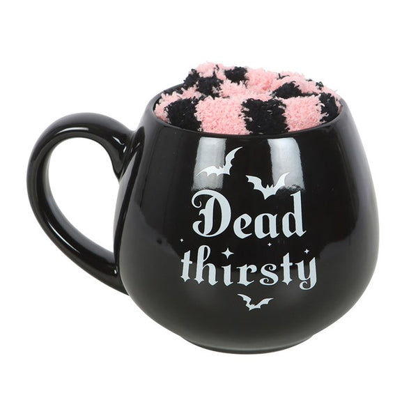 Dead Thirsty Mug & Socks Set