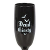Dead Thirsty Champagne Flutes Set Of 2