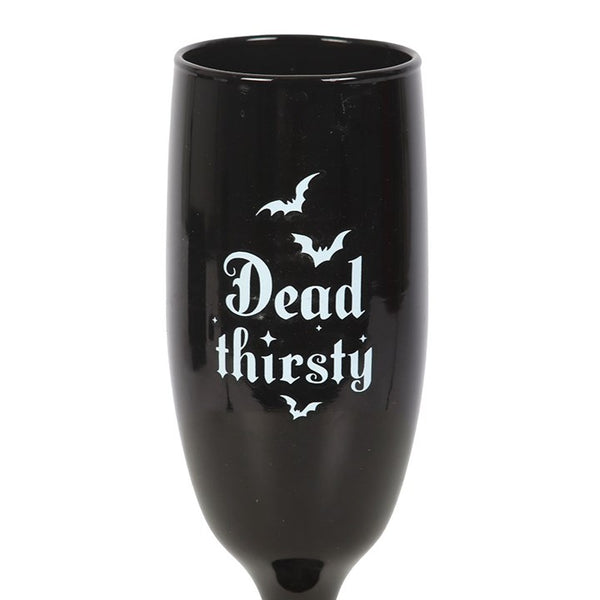 Dead Thirsty Champagne Flutes Set Of 2
