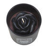 Black Rose Candle With 3D Roses