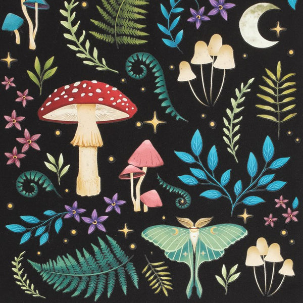 Dark Forest Polycotton Tote Bag