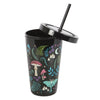 Dark Forest Print Plastic Tumbler