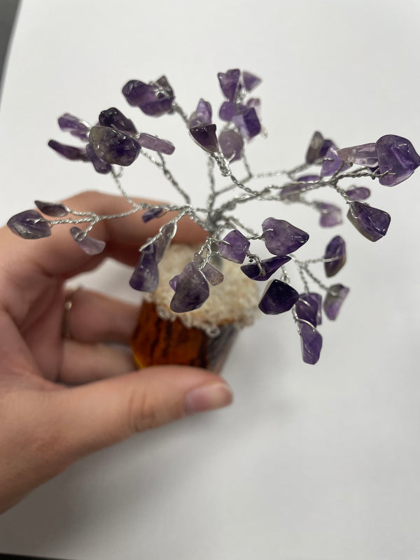 Mini Amethyst Gem Tree