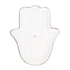 White Hand Of Hamsa Incense Holder & Trinket Dish