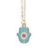 Hand Of Hamsa Necklace On Greeting Card