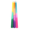 Set Of 3 Dipped Aura Energy Taper Candles