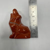 Red Jasper Howling Wolf