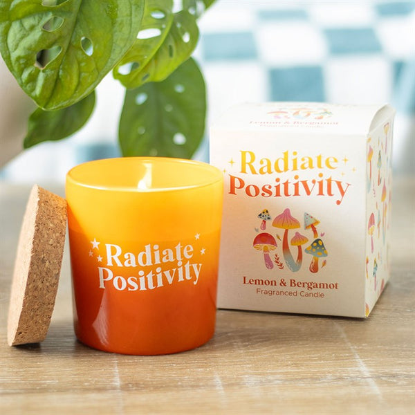 Radiate Positivty Lemon & Bergamot Candle