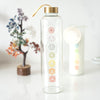 Chakra Flow Glass Water Bottle