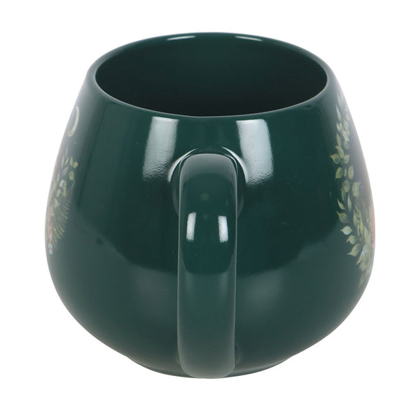 Green Fawn Round Mug