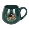 Green Fawn Round Mug