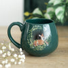 Green Fawn Round Mug