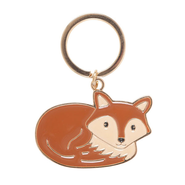 Freddie Fox Enamel Keyring