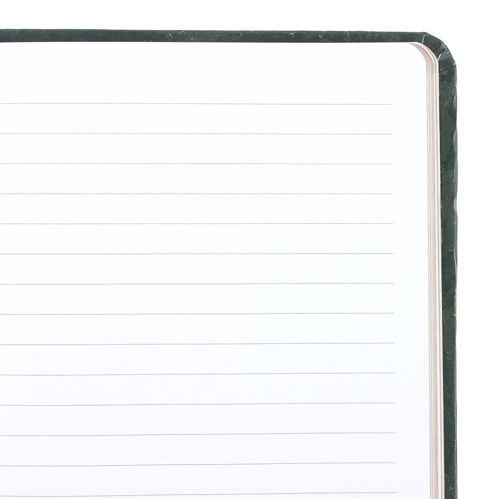 Green Sleeping Fox Notebook