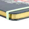 Green Sleeping Fox Notebook
