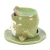 Frog Oil Burner on Lily Pad