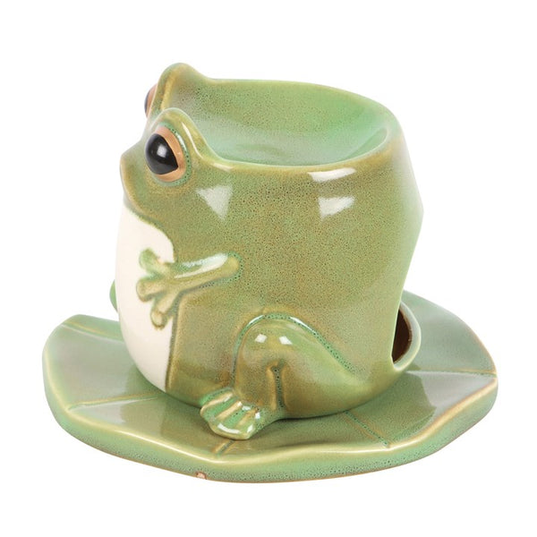 Frog Oil Burner on Lily Pad