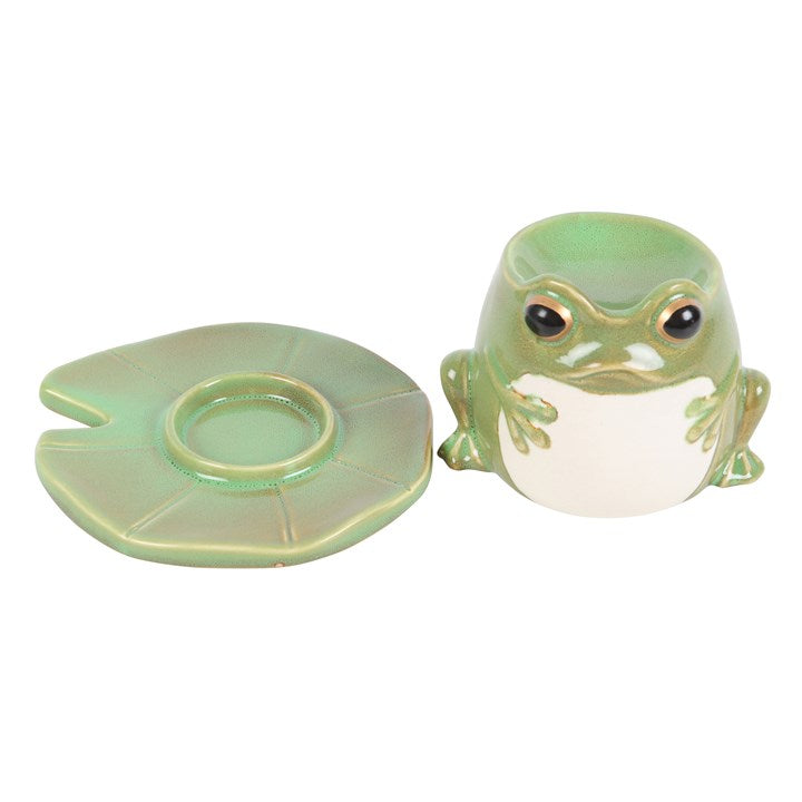 Frog Oil Burner on Lily Pad