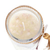 Aphrodite Goddess Candle with Rose Quartz Chips