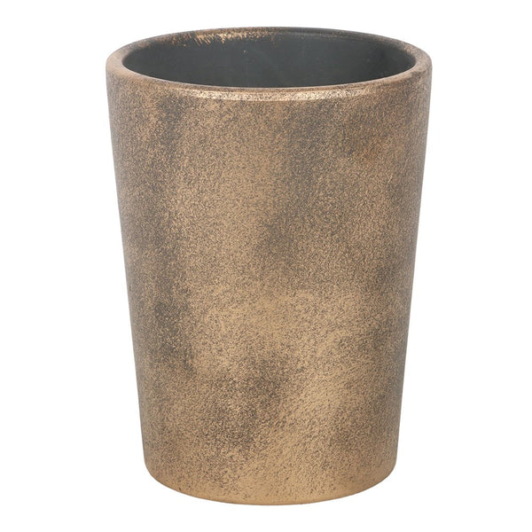 Green Witch Bronze Effect Terracotta Plant Pot
