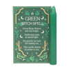 Pack Of 12 Green Witch Spell Candles