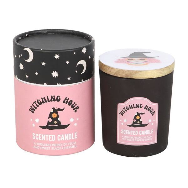 Witching Hour Plum & Black Cherry Candle