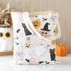Groovy Ghost Print Tote Bag