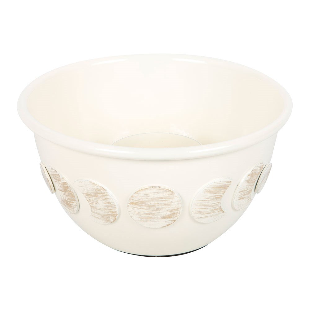 Moon Phase Metal Sage Smudge Bowl