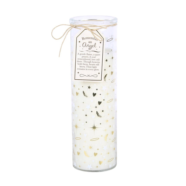 Remember An Angel Vanilla Tube Candle