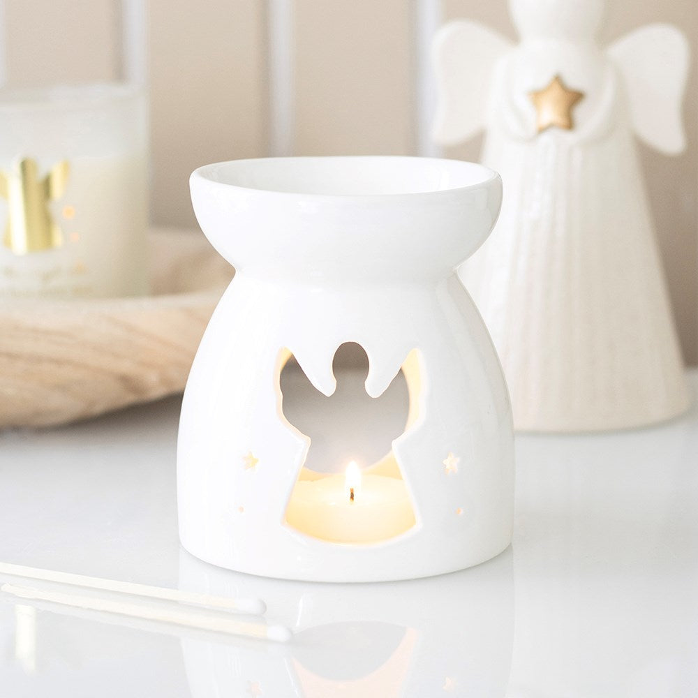 Angel Cut Out Oil Burner & Wax Warmer