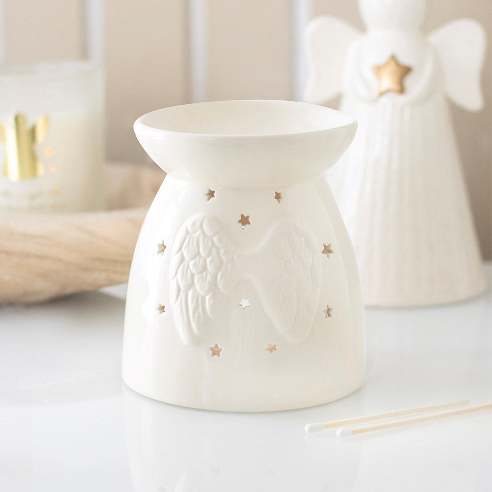 3D Angel Wing Oil Burner & Wax Warmer
