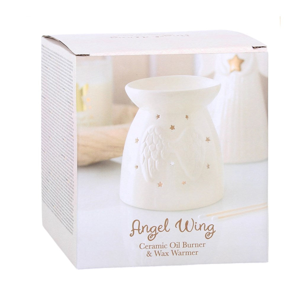 3D Angel Wing Oil Burner & Wax Warmer