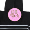 Good Witch Social Club Tote Bag with Pin Badge