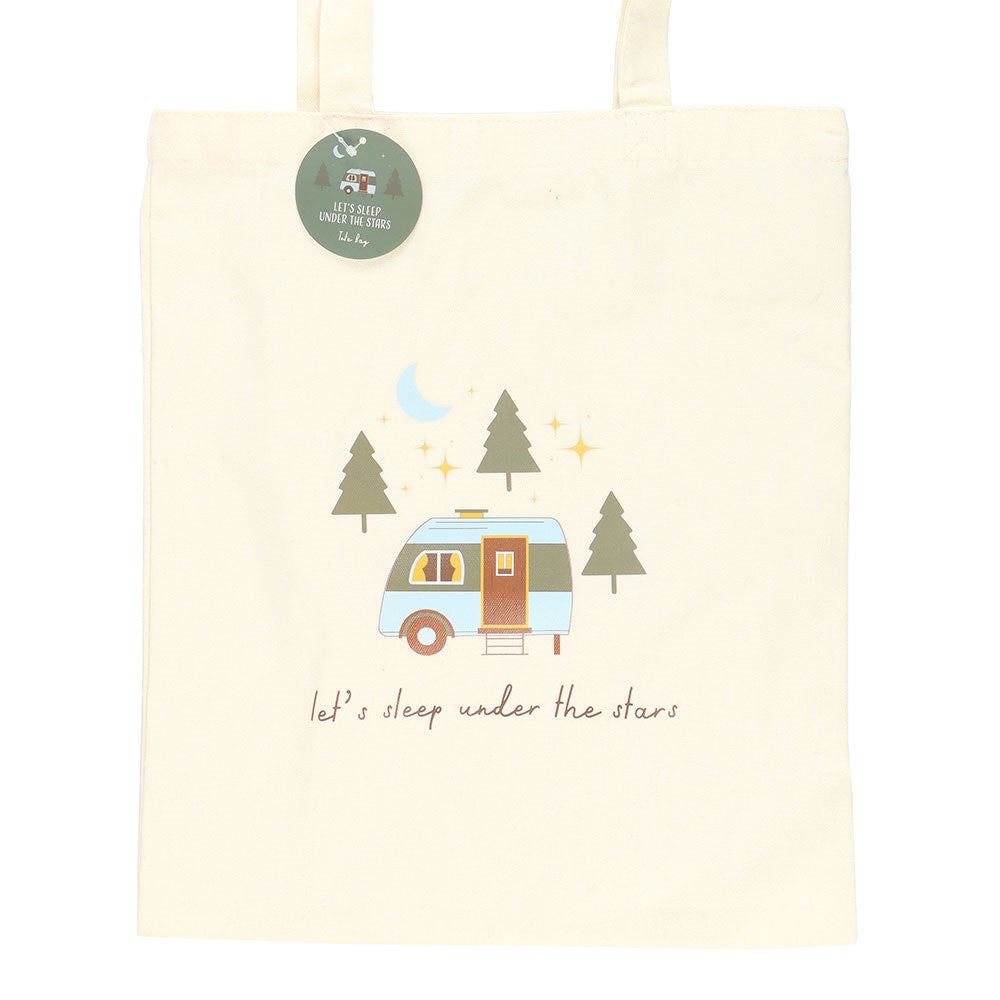 Lets Sleep Under the Stars Tote Bag