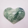 Feather Fluorite Heart