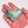 Feather Fluorite Heart