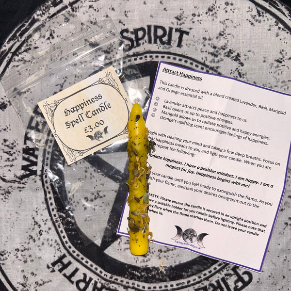 Happiness Spell Candle