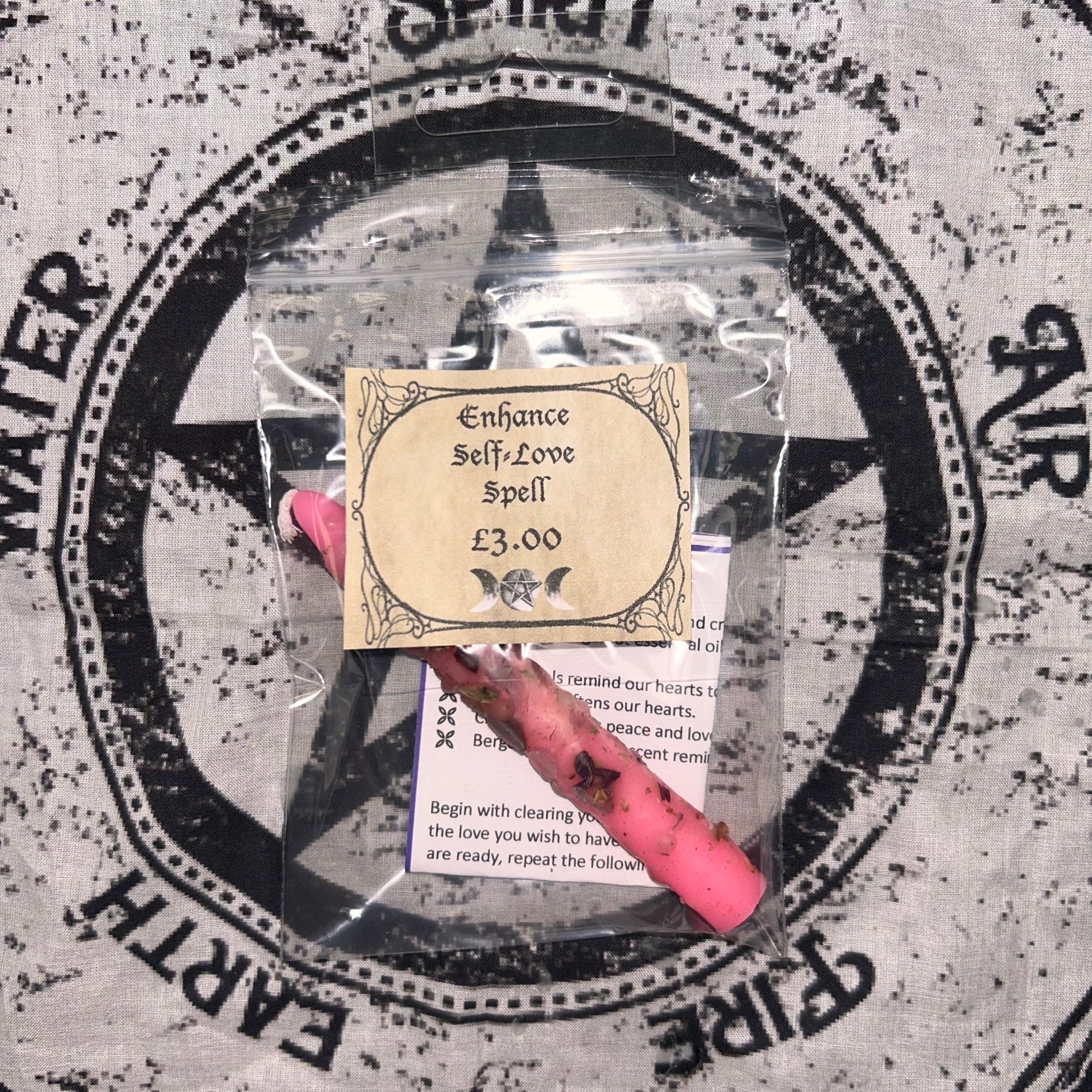 Enhance Self-Love Spell Candle