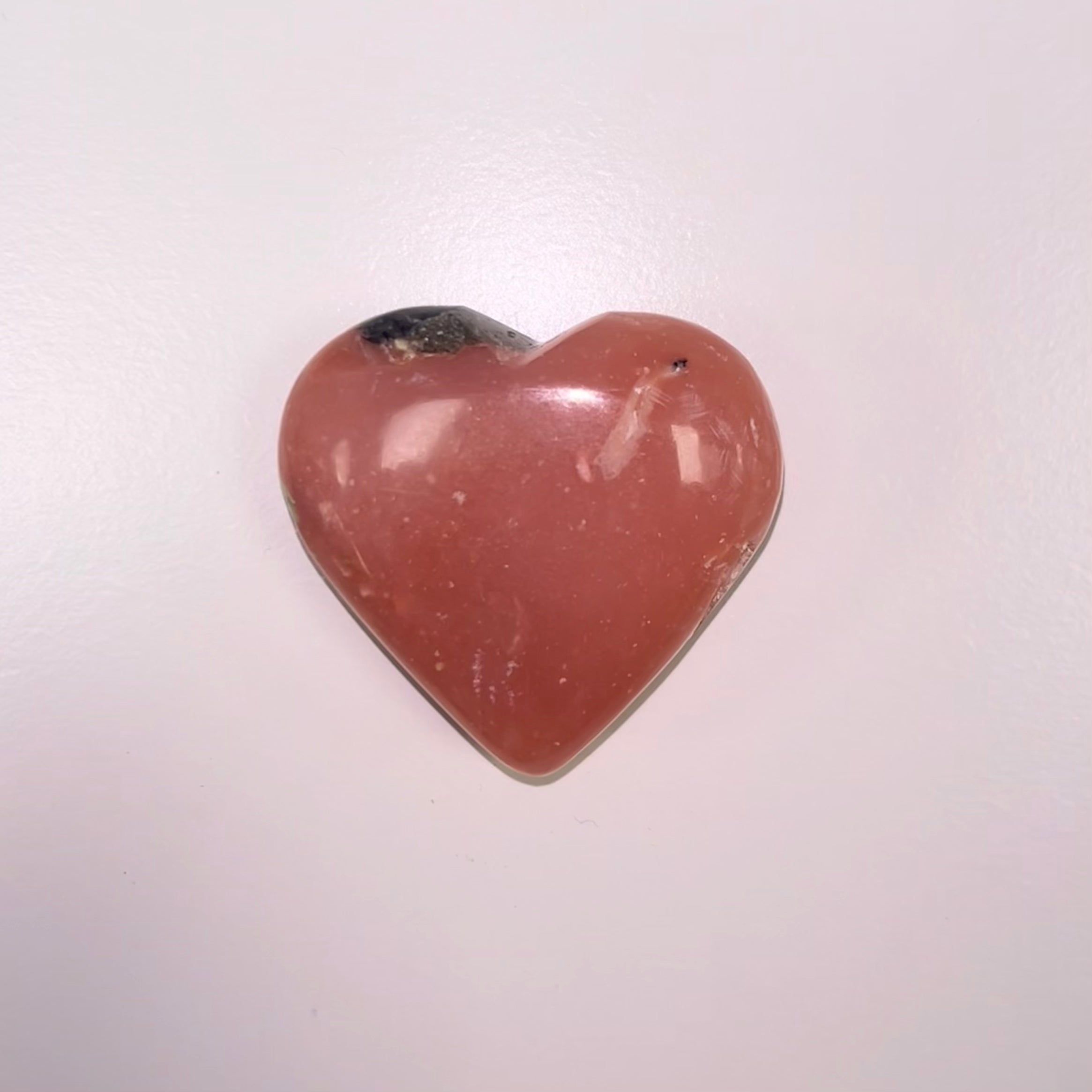 Pink Opal Heart