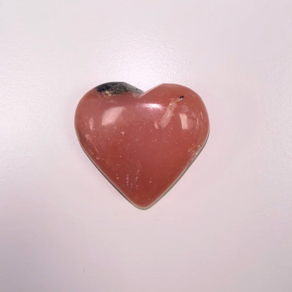 Pink Opal Heart